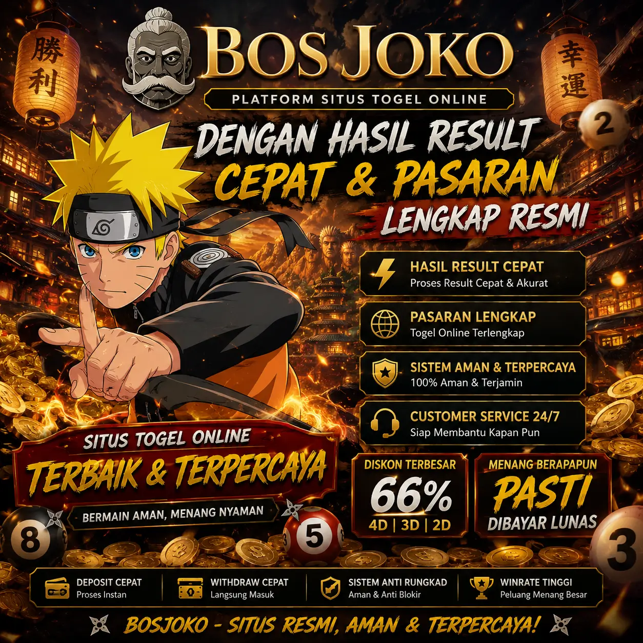 BosJoko - Platform Situs Togel Online Dengan Hasil Result Cepat & Pasaran Lengkap Resmi